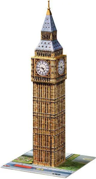 Puzzle 3D Ravensburger Big Ben, 216 elemente, shumëngjyrësh - 1
