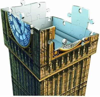 Puzzle 3D Ravensburger Big Ben, 216 elemente, shumëngjyrësh - 3