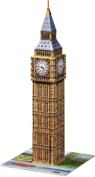 Puzzle 3D Ravensburger Big Ben, 216 elemente, shumëngjyrësh
