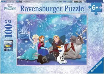 Puzzle Ravensburger Frozen, 100 elemente