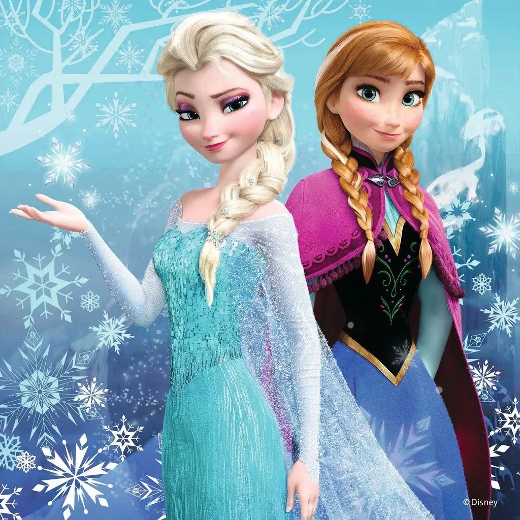 Puzzle Ravensburger Frozen 3x49 pjesë, vizatimore - 2