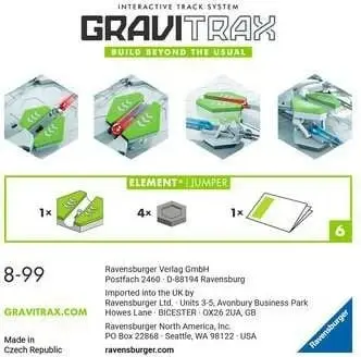 Set ndërtimi Ravensburger GraviTrax, plastikë, shumëngjyrësh