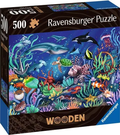 Puzzle druri Ravensburger Under the Sea, 505 copa, shumëngjyrëshe - 3
