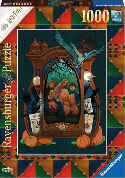 Puzzle Ravensburger Harry Potter, 1000 elemente - 1