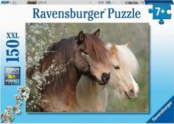Puzzle Ravensburger XXL Horses, 150 pjesë, për fëmijë