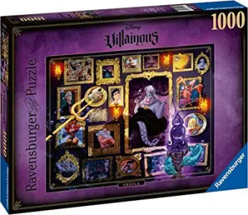Puzzle Ravensburger Disney Villainous Ursula, 1000 copë, shumëngjyrësh
