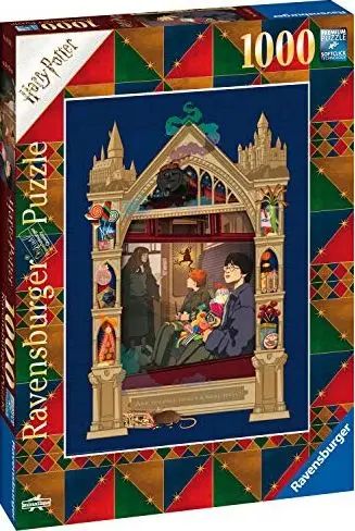 Puzzle Ravensburger Harry Potter on the Way to Hogwards, 1000 pjesë