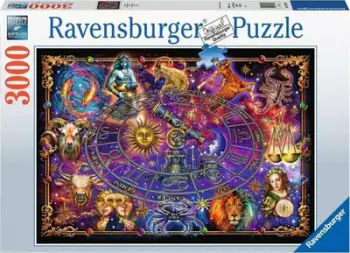 Puzzle Ravensburger Zodiac Signs, 3000 copë, shumëngjyrësh