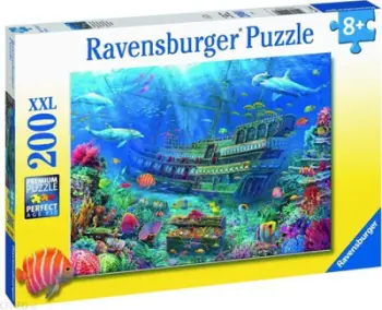 Lodër puzzle Ravensburger Sunken Ship XXL, 200 elemente