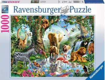 Puzzle Ravensburger Jungle Adventure, 1000 elemente