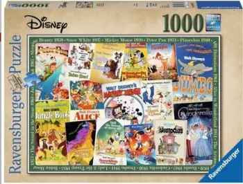 Puzzle Ravensburger Disney Movie Posters, 1000 pjesë
