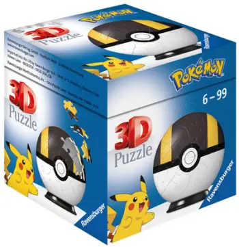 Puzzle Ravensburger Puzzle-Ball Pokémon (112661), 3D, 54 pjesë