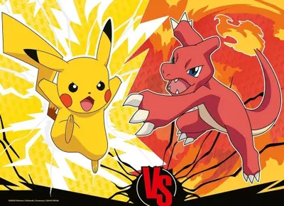 Puzzle Ravensburger Pokemon, set 4x100 pjesë, shumëngjyrësh - 5