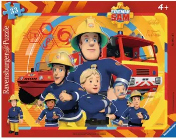 Puzzle Ravensburger Fireman Sam, 33 elemente