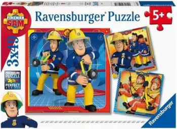Puzzle Ravensburger, 3x49 elemente