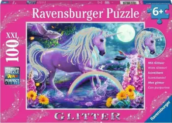 Puzzle Ravensburger Brocade Unicorn, 300 pjesë, shumëngjyrësh