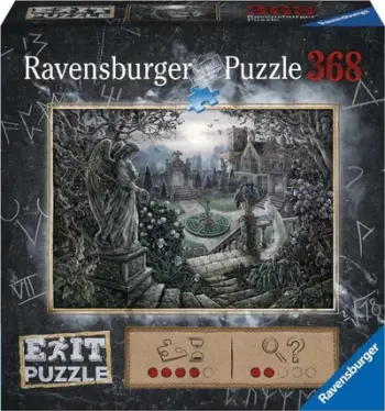 Puzzle Ravensburger EXIT North in the Garden, 368 pjesë, shumëngjyrëshe