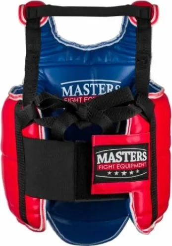 Mbrojtës trupi për meshkuj Masters, kuq/kaltër - 5