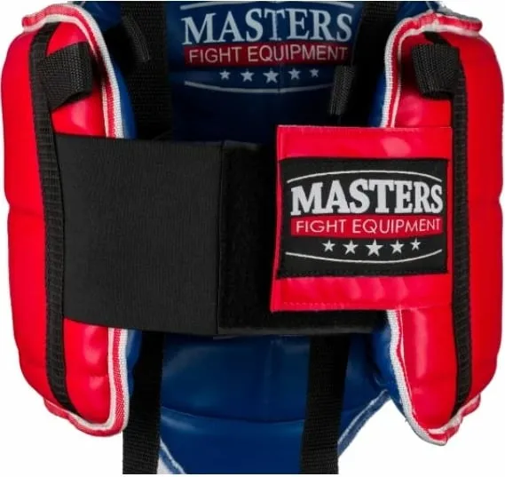 Mbrojtës trupi për meshkuj Masters, kuq/kaltër - 6