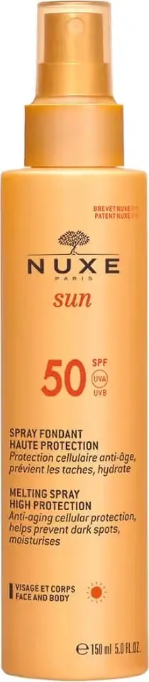 Sprej mbrojtës ndaj diellit Nuxe, SPF 50, 150 ml