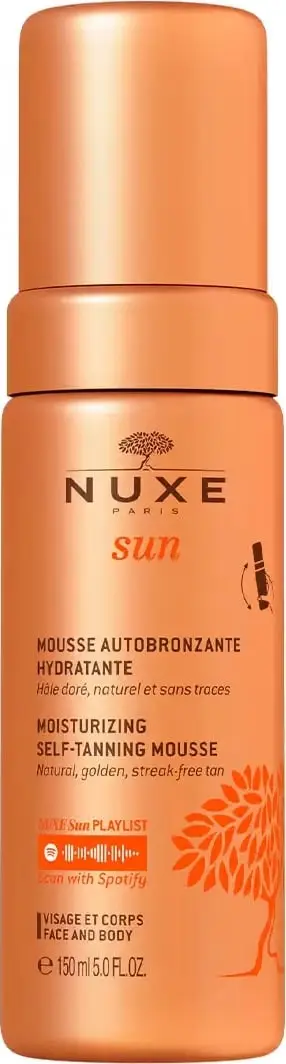 Shkumë vetënxirëse Nuxe Moisturizing Self-Tanning Mousse, 150 ml