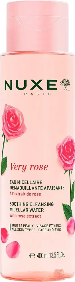 Ujë micelar për femra Nuxe Very Rose Soothing, 400ml
