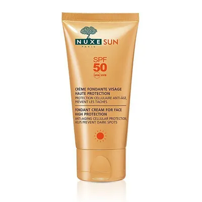 Krem për mbrojtje të fytyrës kundër diellit Nuxe SPF 50 50 ml - 1