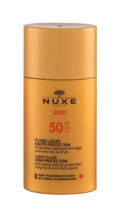 Krem Nuxe SPF 50 Sun Light Fluid High Protection, 50 ml - 1