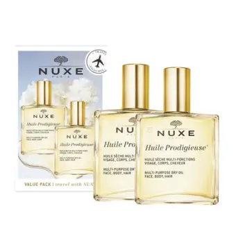 Set Vaj multifunksional 100 ml x 2 Nuxe
