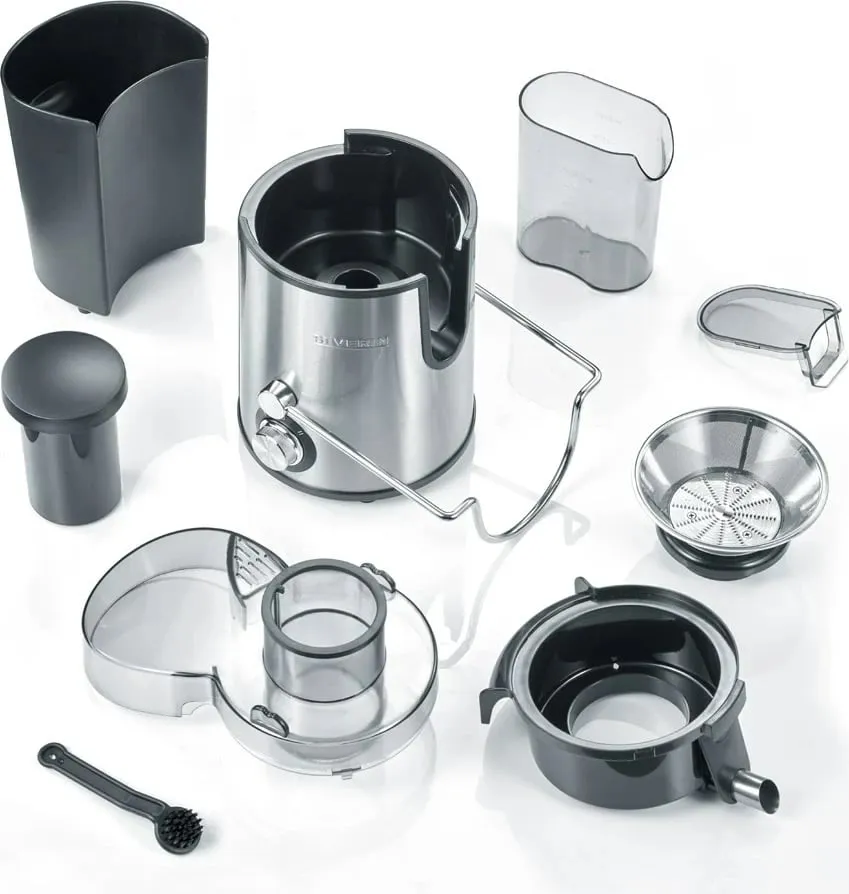 Shtrydhëse frutash e perimesh Severin, 400 W, 500 ml, i zi / hirtë - 6