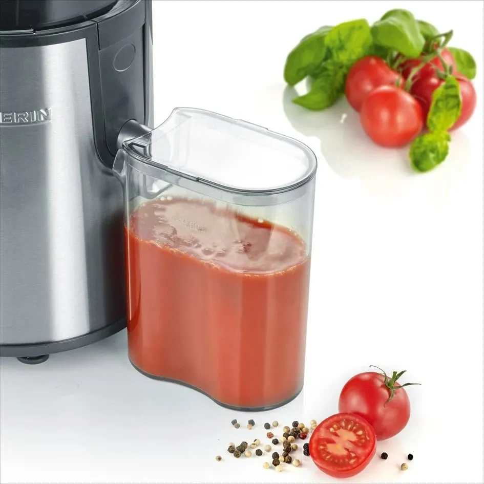 Shtrydhëse frutash e perimesh Severin, 400 W, 500 ml, i zi / hirtë - 9