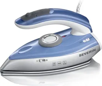 Hekur për hekurosje Severin, 1200 W, i kaltër