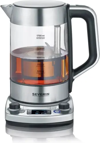 Çajnik Severin WK 3422, i argjendtë