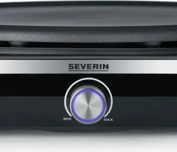 Pjekës krepash Severin CM 2199, 38 cm, i zi
