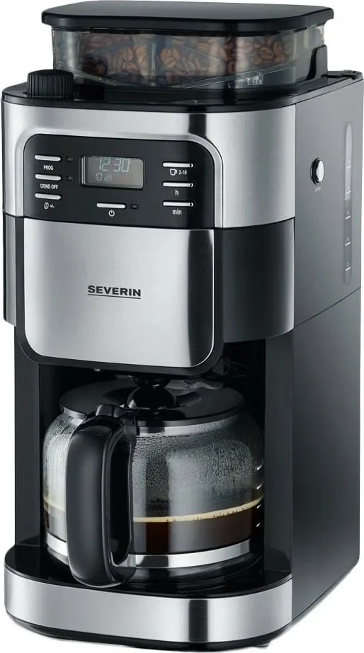 Aparat për kafe Severin, 1000 W, i zi - 1