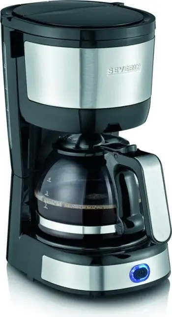 Makine kafeje Severin KA 4808, drip, 4 filxhanë, gjysmë automatike, e zezë