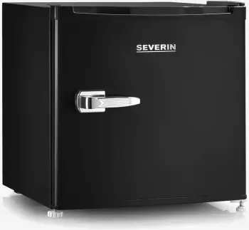 Frigorifer mini Severin Retro GB 8880, 31L, klasë energjie E, i zi