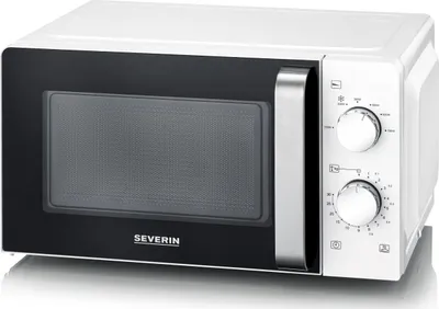 Mikrovalë Severin MW 7885, 17L, solo, e bardhë - 1