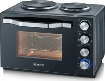 Mini furrë Severin TO 2074, 30L, 2500W, e zezë