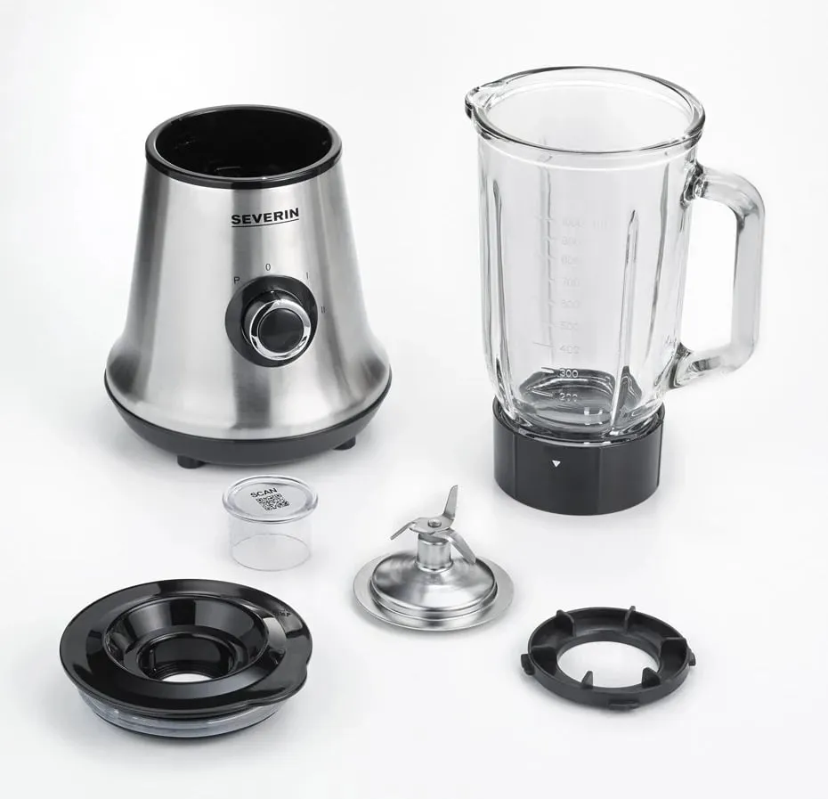 Blender Severin, modeli SM 3734, ngjyrë argjendi - 3