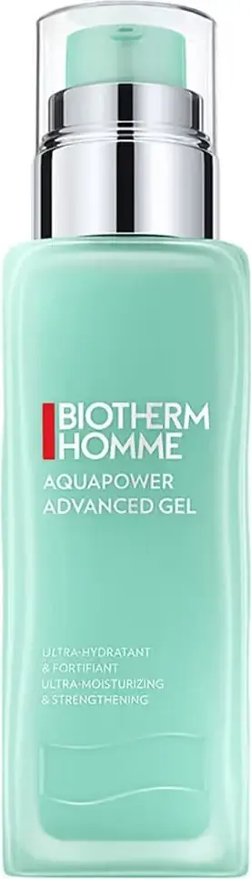 Xhel hidratues për fytyrë Biotherm Homme Aquapower Advanced Hydrating Gel për meshkuj 75ml