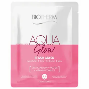 Maskë hidratuese dhe ndriçuese për fytyrë Biotherm Aqua Glow (Super Mask), 35 ml