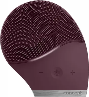 Brushë sonike për pastrimin e fytyrës Concept Sonivibe Sonic Skin Cleansing Brush, Burgundy