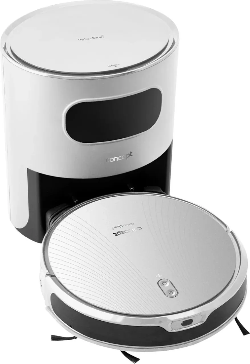 Robot fshesë Concept VR3350, smart, me mop, i bardhë - 3