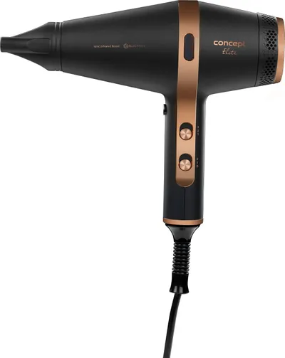 Tharëse flokësh Concept ELITE Ionic Infrared Boost VV6030, 2200W, kabllo 3m, e zezë kafe - 3