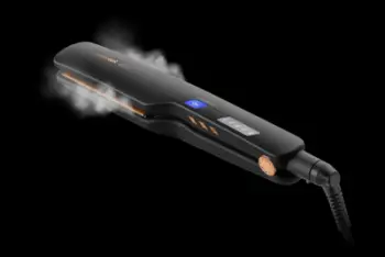 Piaster flokësh Concept Solution Elite Steam Boost VZ6010, teknologji avulli, ekran LED, e zezë kafe