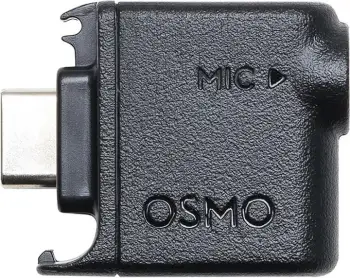 Përshtatës DJI 3.5mm Osmo Action 4, i zi