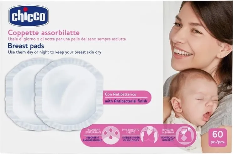 Pads për gjidhënie Chicco për gra, 60 copë - 1