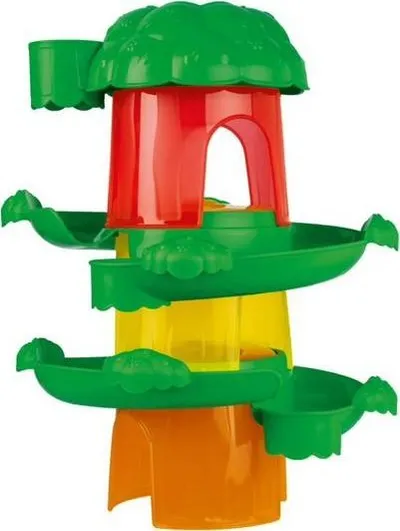 Lodër ndërtuese Chicco Tree House, pistë me topa, 6m+ - 3