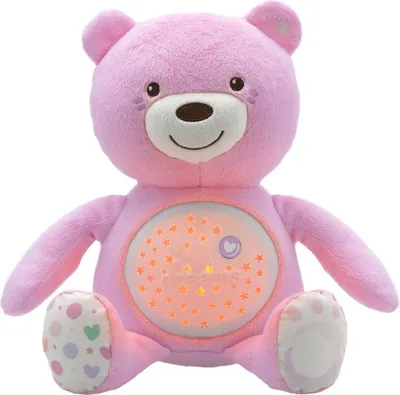 Lodër Chicco Teddy Bear me projektor, rozë - 2